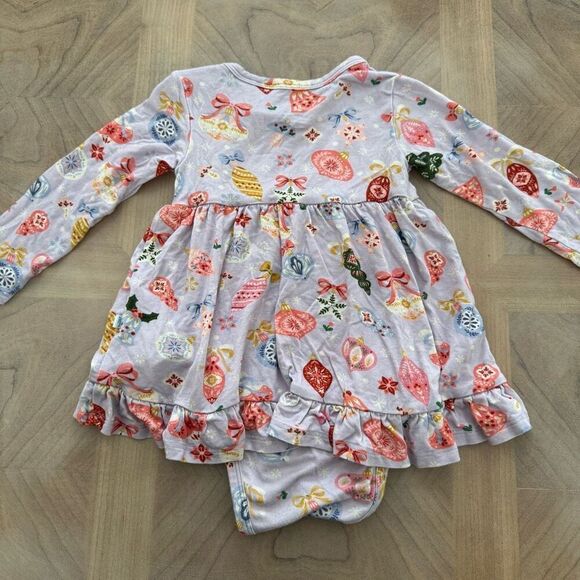 Posh Peanut Long Sleeve Twirl Dress Holly Sz 18-24 - Picture 4 of 4